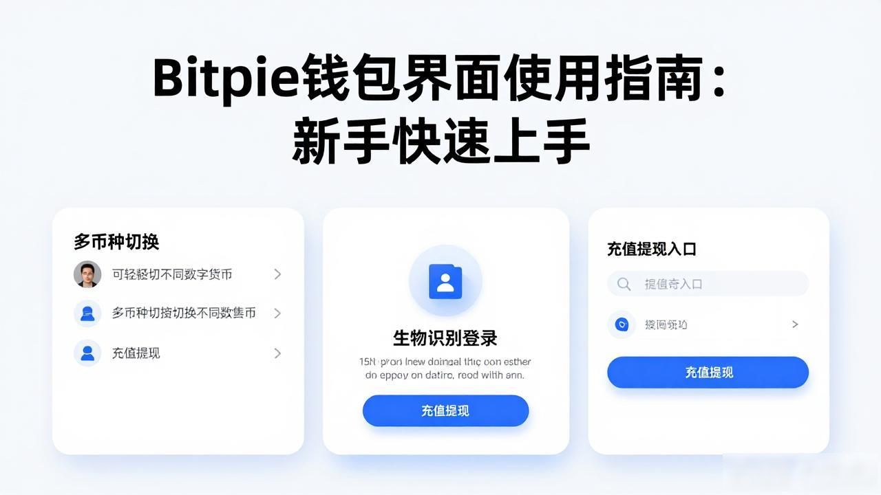 Understanding the User Interface of Bitpie Wallet_Bitpie Wallet功能介绍_Bitpie Wallet操作方式
