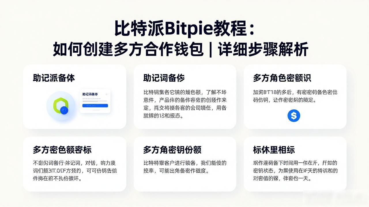比特派Bitpie教程：如何创建多方合作钱包 | 详细步骤解析