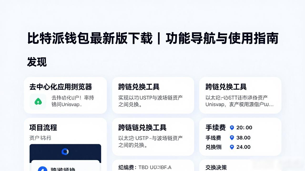 比特派钱包最新版下载｜功能导航与使用指南