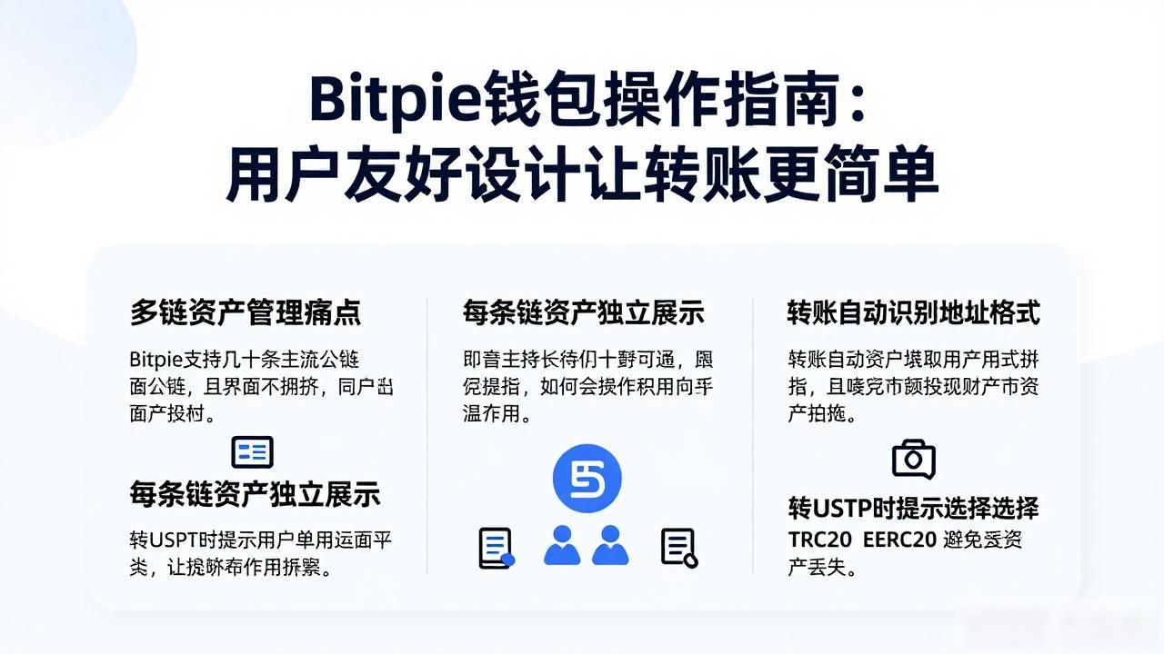 User-Centric Design： Navigating Bitpie Wallet with Ease Bitpie钱包操作指南：用户友好设计让转账更简单