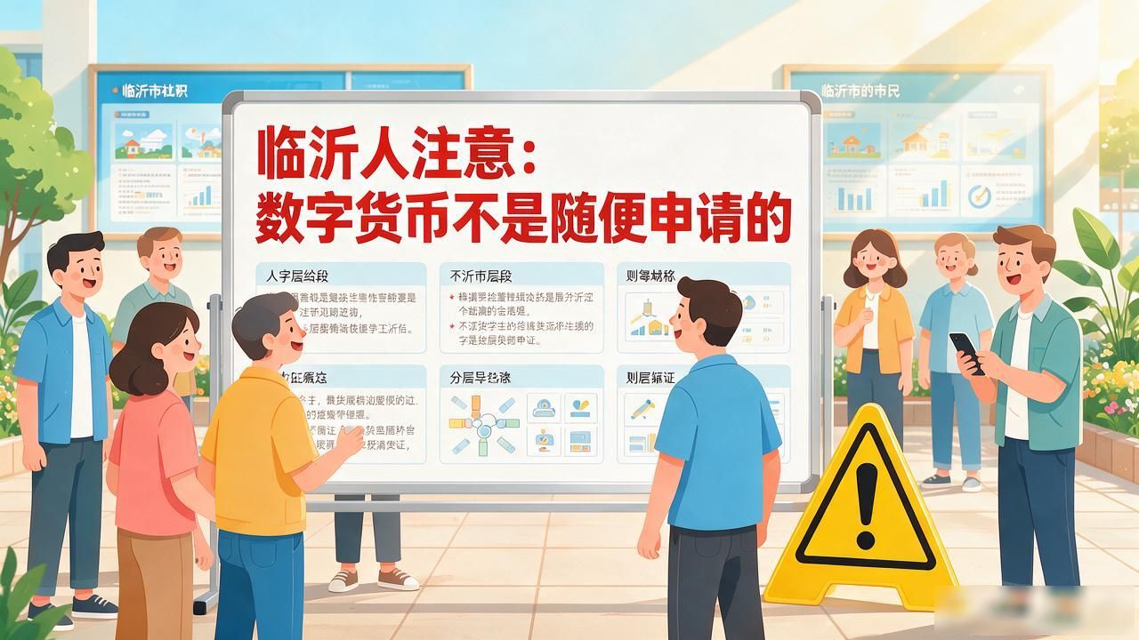 临沂人注意：数字货币不是随便申请的