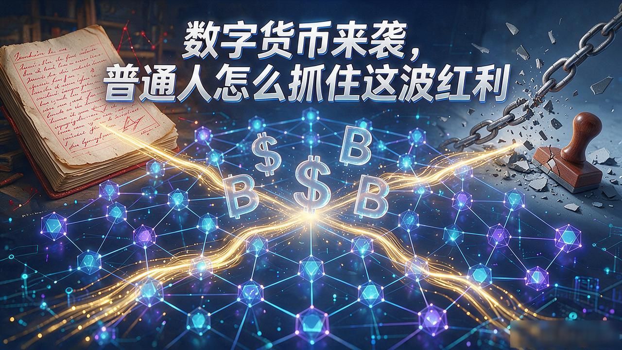 数字货币来袭，普通人怎么抓住这波红利
