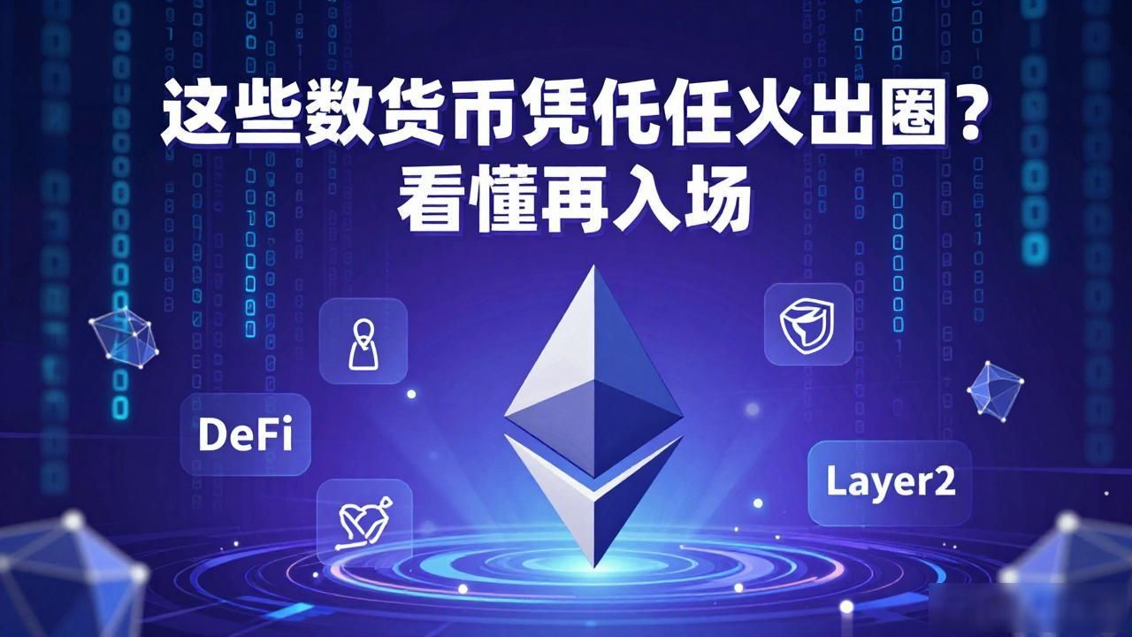 这些数字货币凭什么火出圈？看懂再入场