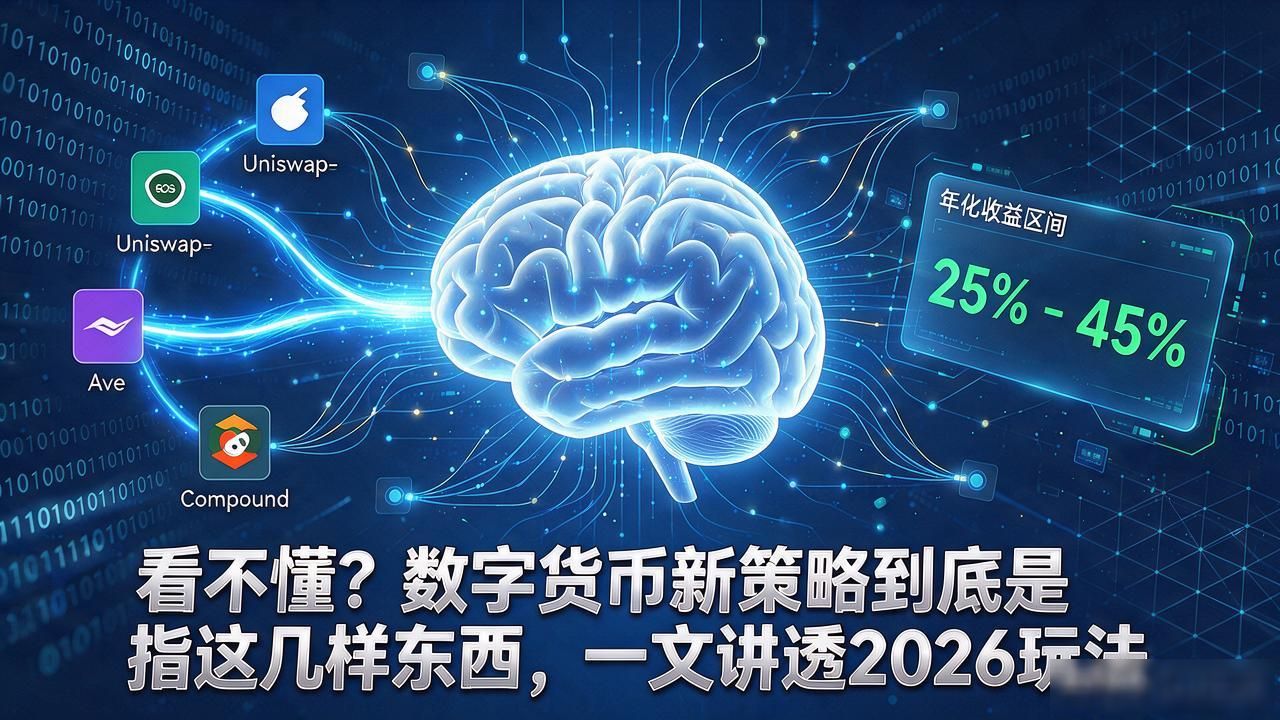 看不懂？数字货币新策略到底是指这几样东西，一文讲透2026玩法