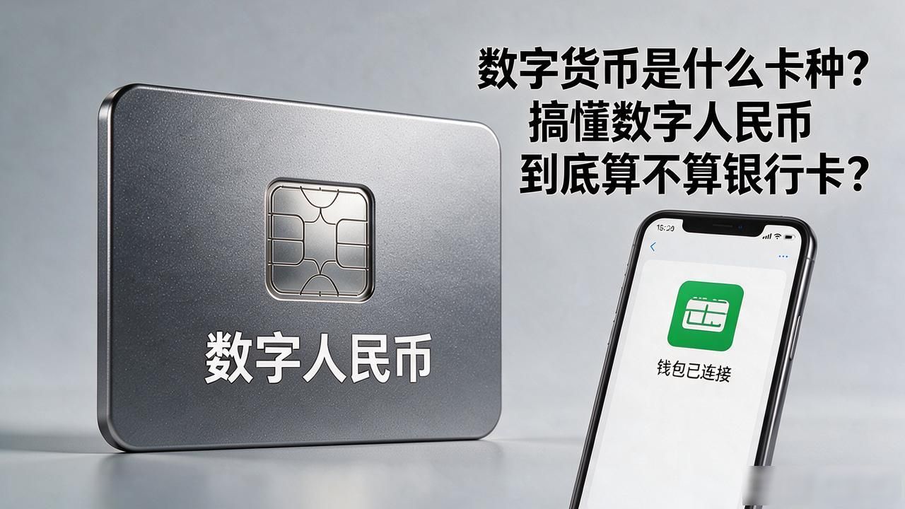 数字货币是什么卡种？搞懂数字人民币到底算不算银行卡