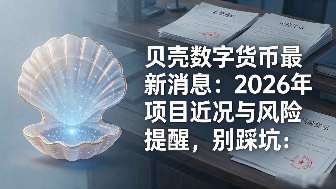 贝壳数字货币最新消息：2026年项目近况与风险提醒，别踩坑