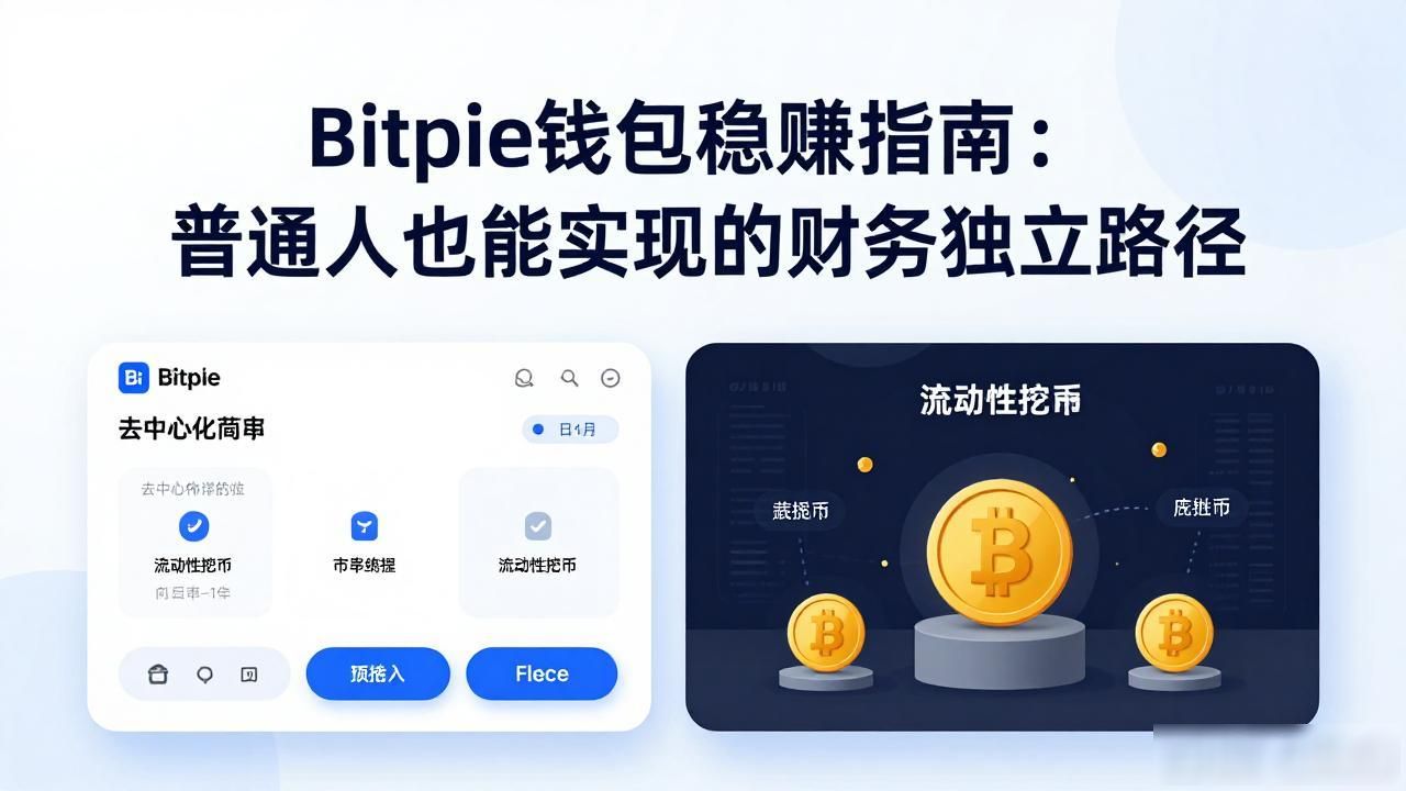 Bitpie钱包稳赚指南：普通人也能实现的财务独立路径