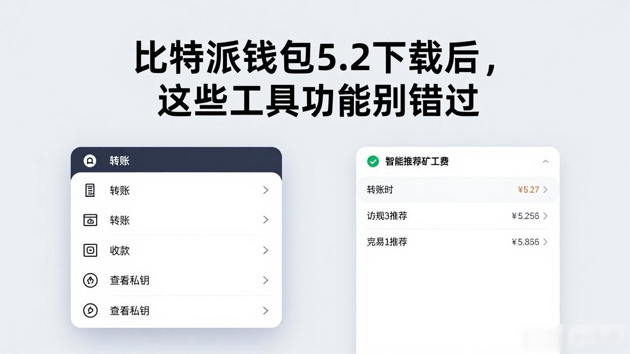 优化工具布局提升操作效率_比特派钱包5.2下载的实用工具与功能布局_比特派钱包5.2版本更新