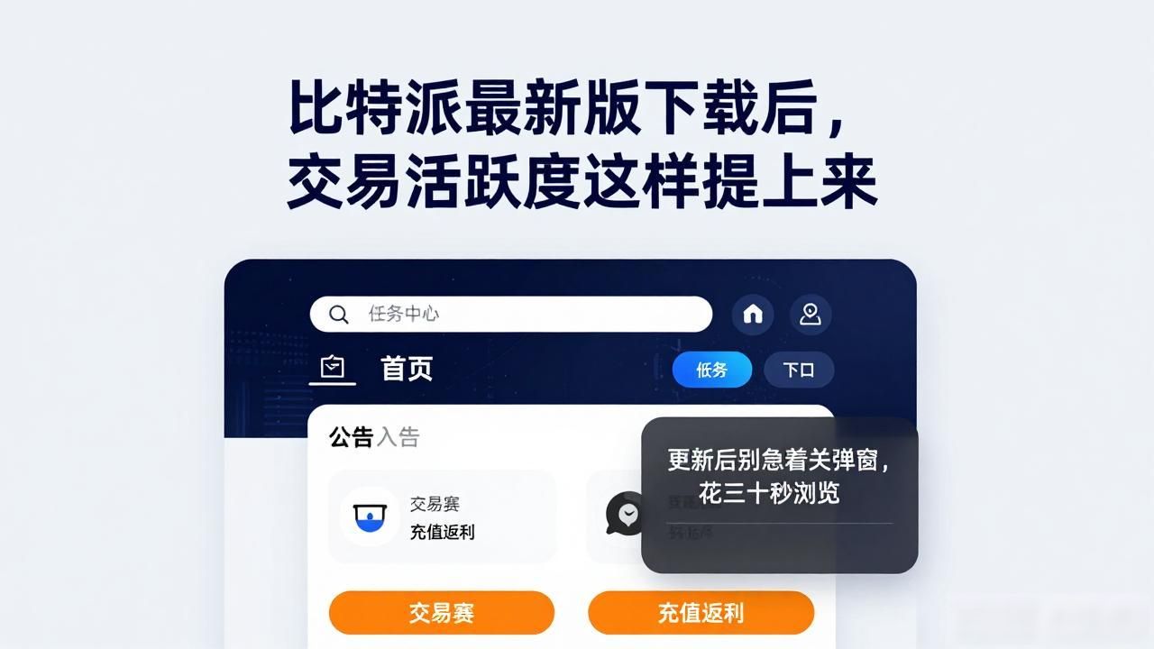 比特派最新版下载后，交易活跃度这样提上来